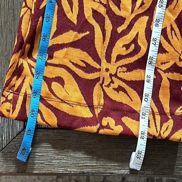 Zara JACQUARD WRAP TOP AND FLARED PANTS Two Piece Set - Picture 12 of 12